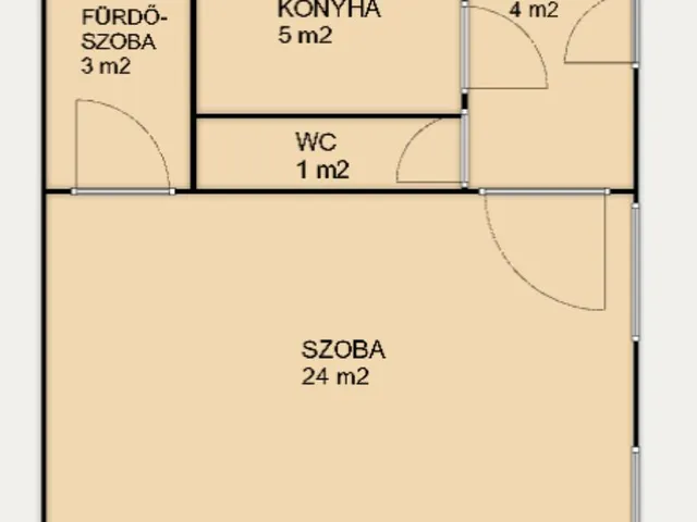 Eladó lakás Budapest VI. kerület 37 nm