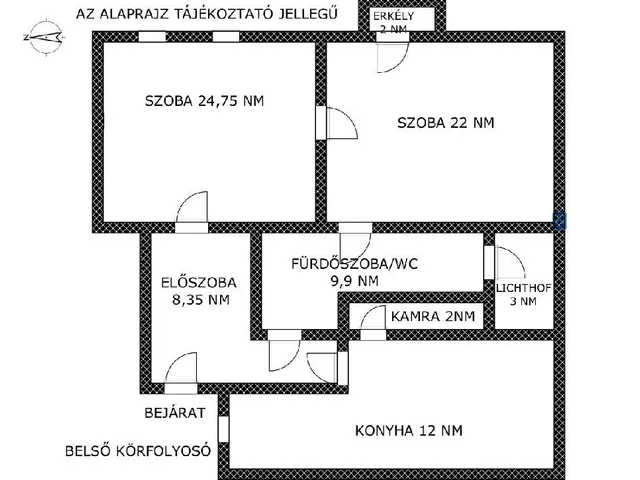 Eladó lakás Budapest XIII. kerület, Angyalföld 79 nm