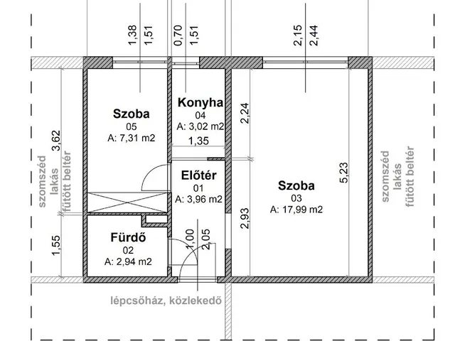 Eladó lakás Budapest XVIII. kerület, Havanna lakótelep 35 nm