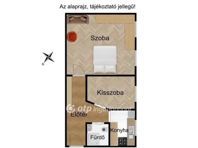 Eladó lakás Budapest X. kerület, Óhegy 43 nm