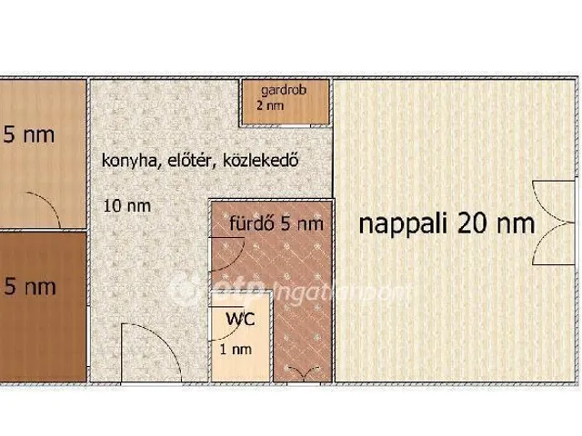 Eladó ház Budapest XXI. kerület, Királyerdő 70 nm