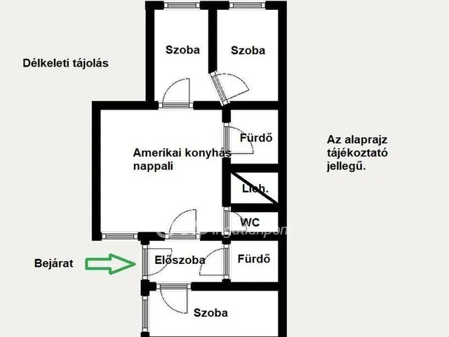 Eladó lakás Budapest VIII. kerület, Józsefváros 88 nm