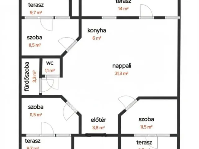 Eladó lakás Budapest II. kerület, Budaliget 80 nm