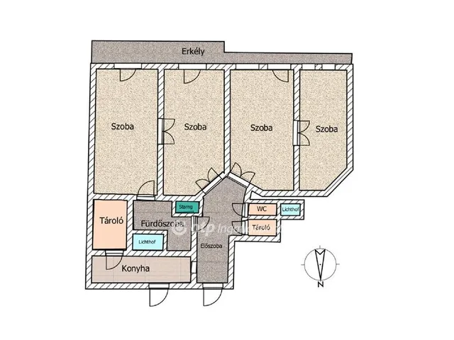 Eladó lakás Budapest VIII. kerület, Józsefváros 113 nm