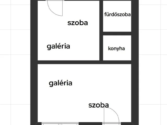 Eladó lakás Budapest VIII. kerület, Palotanegyed 39 nm