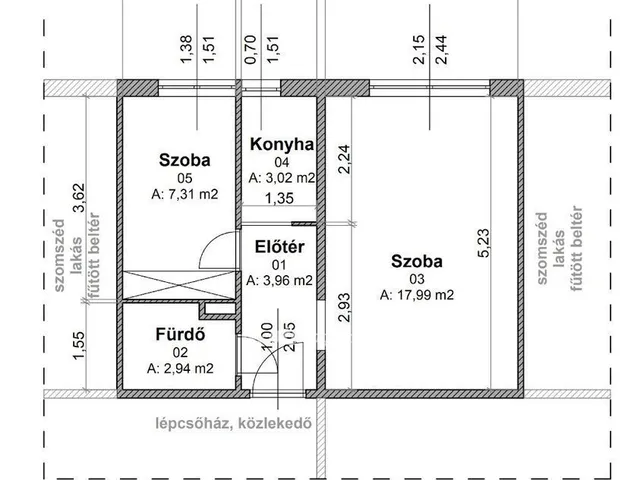 Eladó lakás Budapest XVIII. kerület, Havanna lakótelep 35 nm