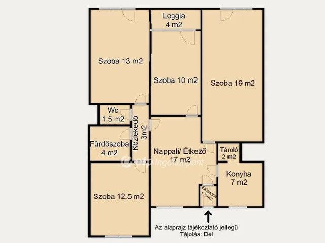 Eladó lakás Budapest VIII. kerület 91 nm