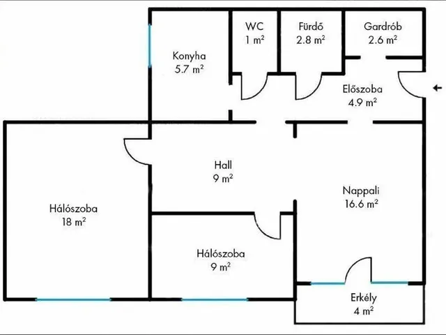 Eladó lakás Budapest X. kerület, Kőbánya 71 nm