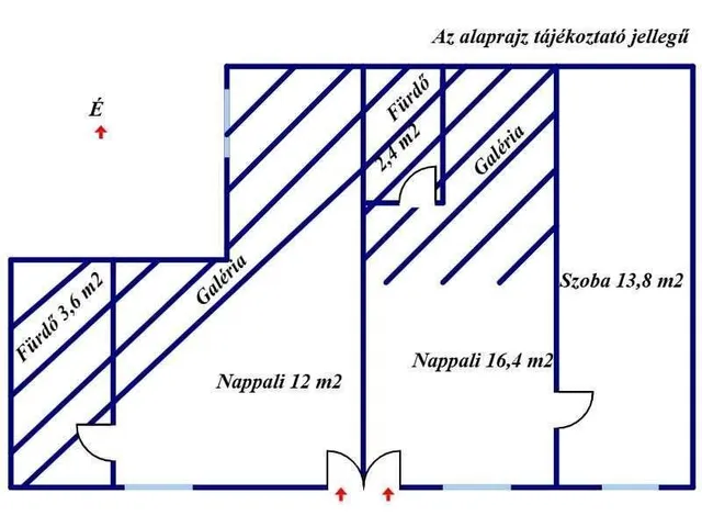 Eladó lakás Budapest VII. kerület 33 nm