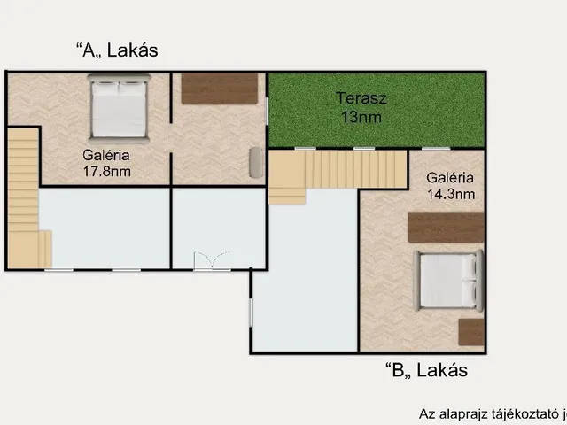 Eladó lakás Budapest V. kerület, Belváros 43 nm