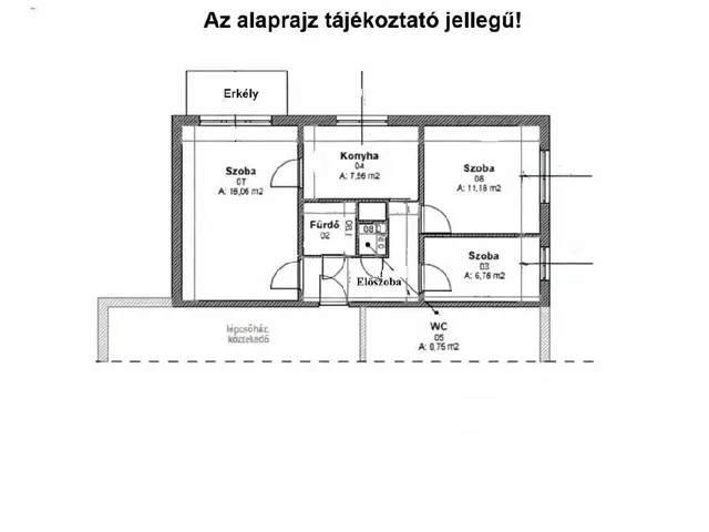 Eladó lakás Budapest XI. kerület, Őrmező 55 nm