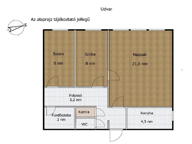 Eladó lakás Budapest XIV. kerület, Alsórákos 56 nm