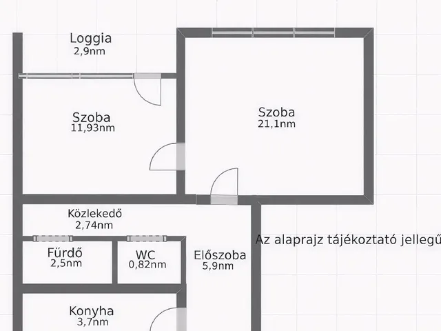 Eladó lakás Budapest X. kerület, Kőbánya 50 nm