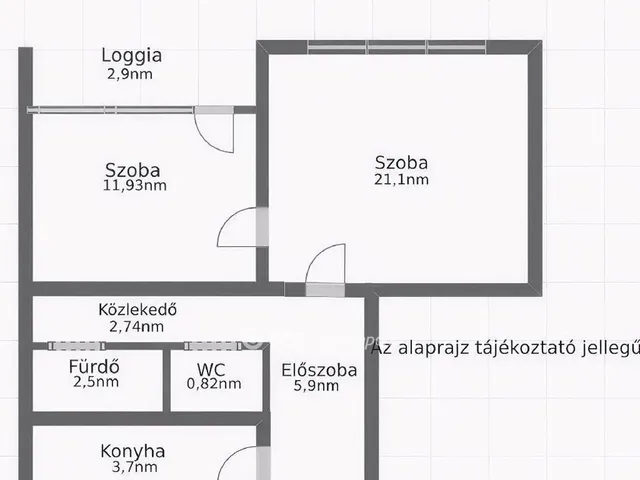 Eladó lakás Budapest X. kerület, Ligettelek 50 nm