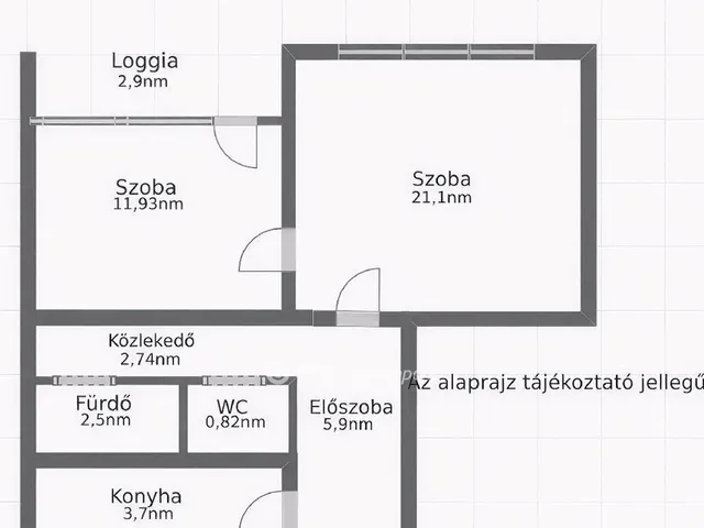 Eladó lakás Budapest X. kerület, Ligettelek 50 nm