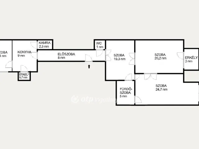 Eladó lakás Budapest I. kerület 102 nm