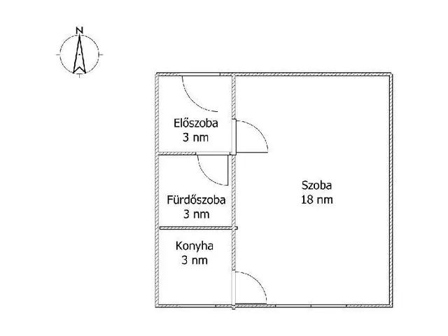 Eladó lakás Budapest IX. kerület, József Attila lakótelep 27 nm