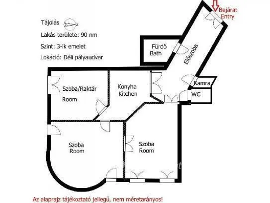 Eladó lakás Budapest XII. kerület 90 nm