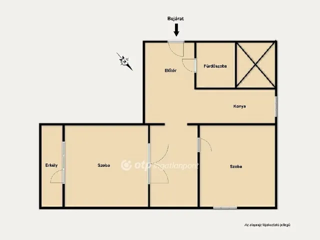 Eladó lakás Budapest IX. kerület, József Attila lakótelep 51 nm