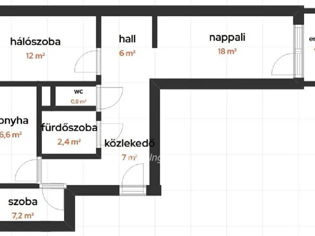 Eladó lakás Budapest XV. kerület, Újpalota 60 nm