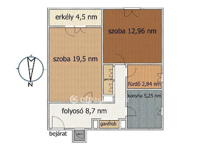 Eladó lakás Budapest XX. kerület, Gubacsipuszta 53 nm