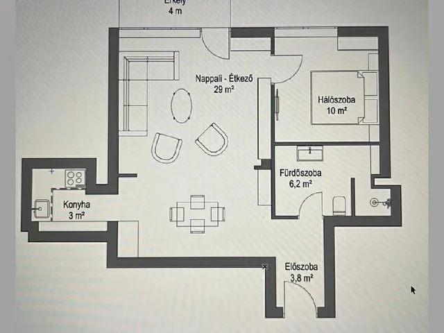 Eladó lakás Budapest II. kerület, Újlak II. ker. 54 nm