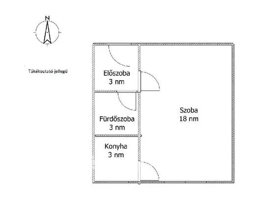 Eladó lakás Budapest IX. kerület 27 nm