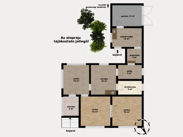 Eladó ház Tiszaföldvár 90 nm