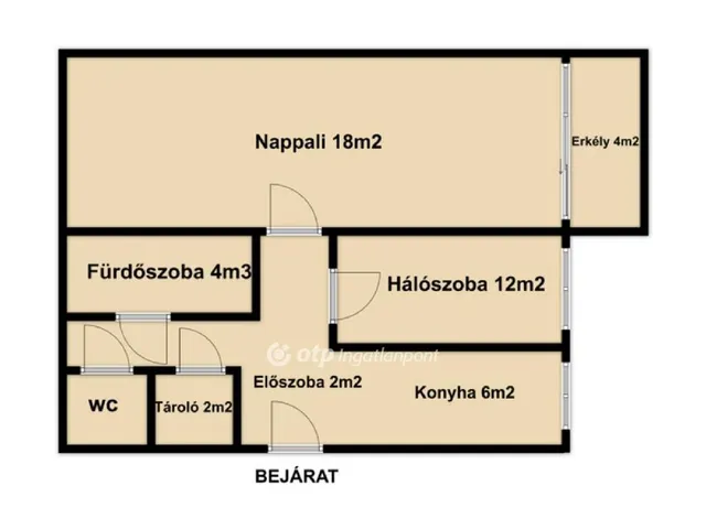 Eladó lakás Budapest XXI. kerület 49 nm