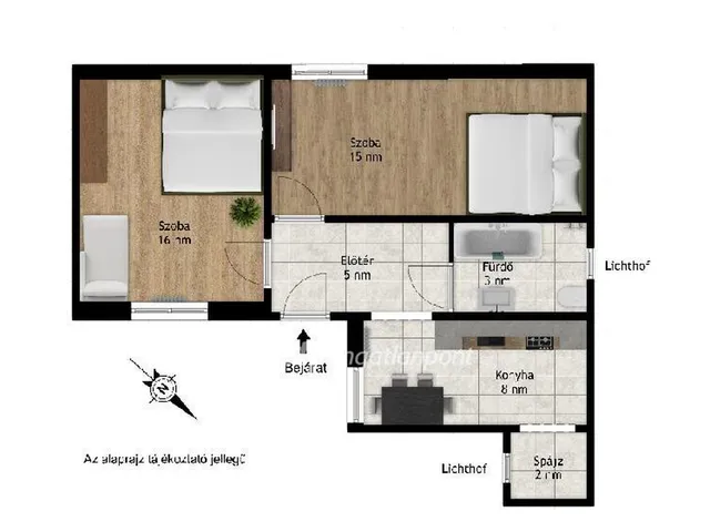 Eladó lakás Budapest VIII. kerület, Józsefváros 49 nm