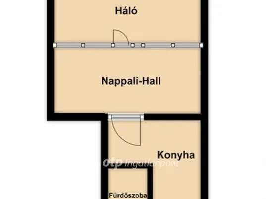 Eladó lakás Budapest XIII. kerület, Újlipótváros 30 nm