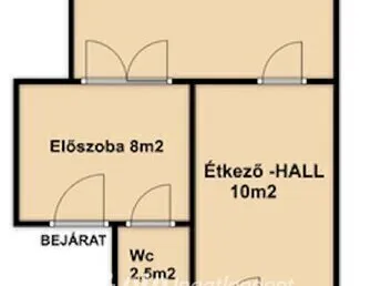 Eladó lakás Budapest V. kerület, Belváros 55 nm