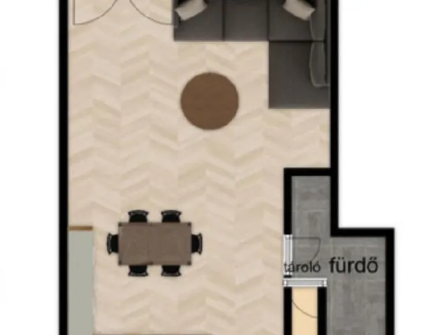 Eladó lakás Budapest III. kerület, Óbuda 38 nm