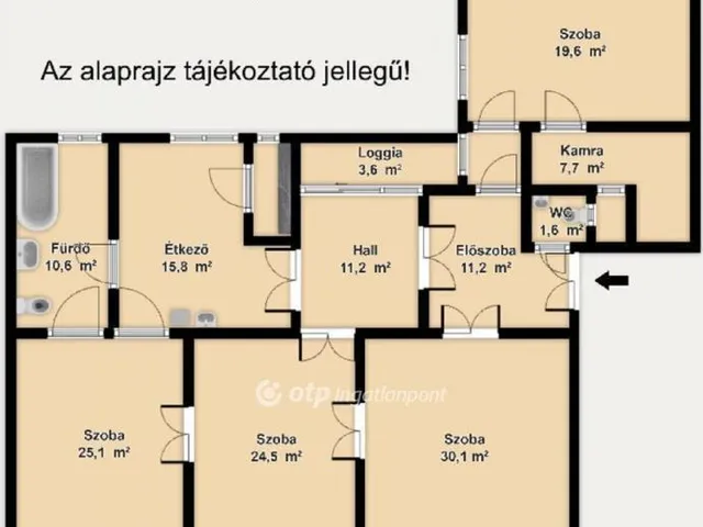 Eladó lakás Székesfehérvár, Belváros 172 nm