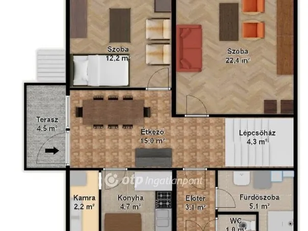 Eladó ház Dunavecse 180 nm