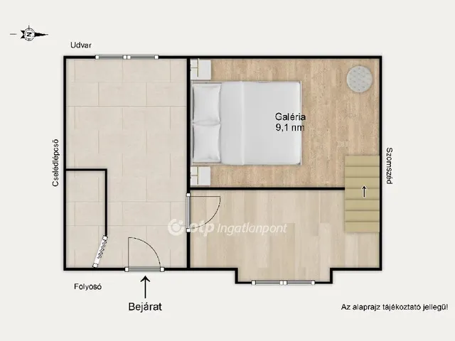 Eladó lakás Budapest VII. kerület 23 nm