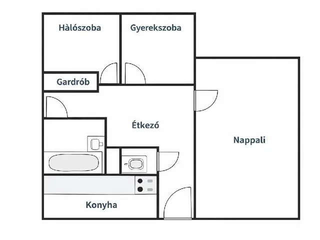 Eladó lakás Budapest XVI. kerület 56 nm