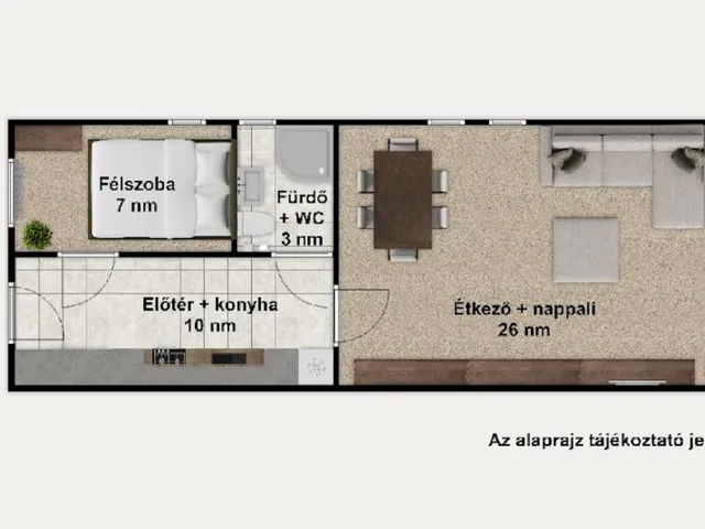 Eladó lakás Budapest IX. kerület, Külső Ferencváros 43 nm