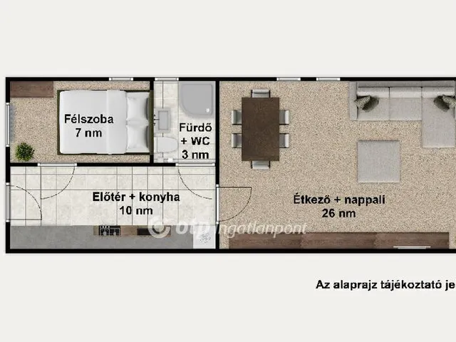 Eladó lakás Budapest IX. kerület 43 nm