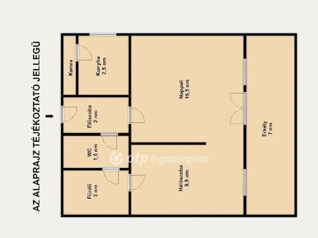 Eladó lakás Budapest I. kerület 38 nm