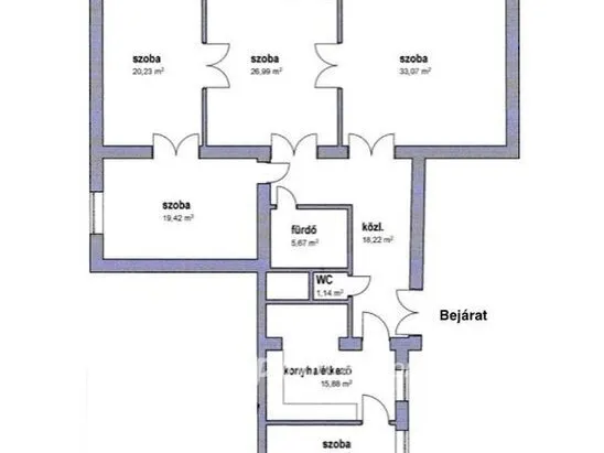 Eladó lakás Budapest VIII. kerület 146 nm