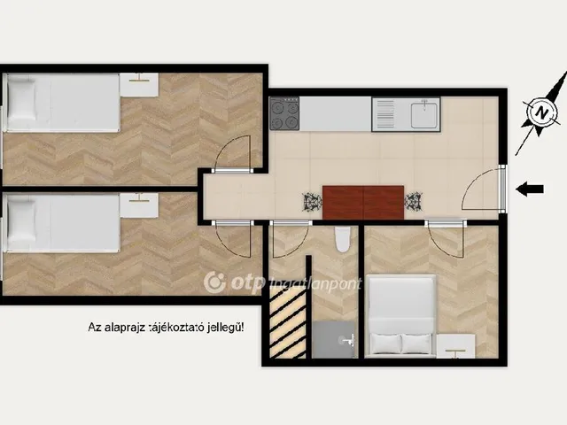 Eladó lakás Budapest VIII. kerület 49 nm