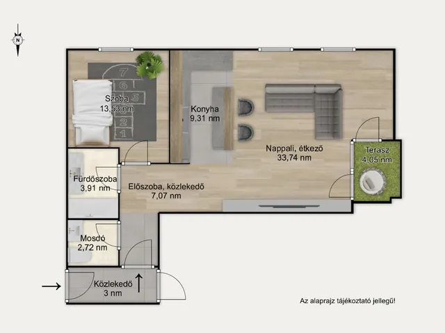 Eladó lakás Budapest XIII. kerület, Angyalföld 70 nm
