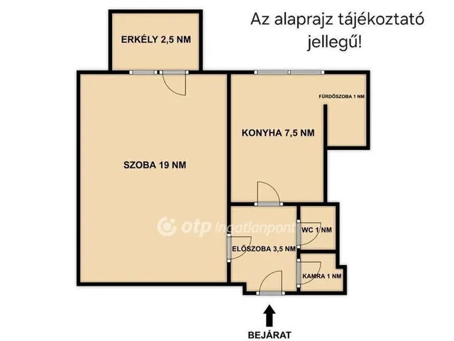 Eladó lakás Budapest XIII. kerület, Angyalföld 33 nm