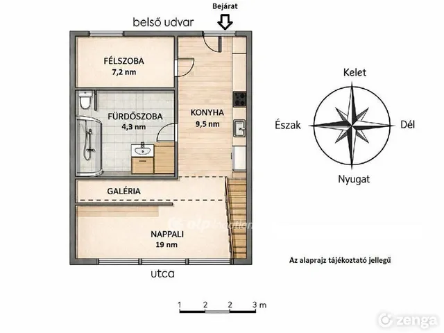Eladó lakás Budapest VIII. kerület 40 nm