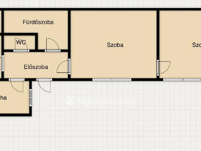 Eladó lakás Budapest VII. kerület, Belső-Erzsébetváros 61 nm