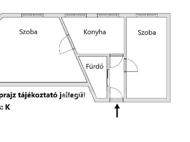 Eladó lakás Budapest VIII. kerület, Józsefváros 54 nm