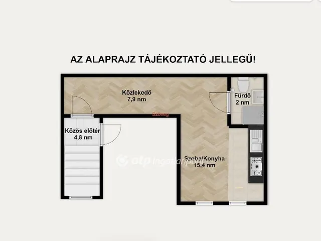 Eladó lakás Budapest XIII. kerület 27 nm