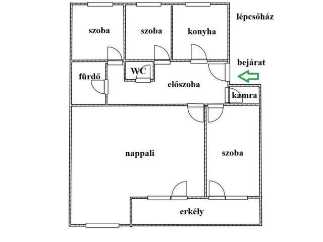 Eladó lakás Szeged 106 nm