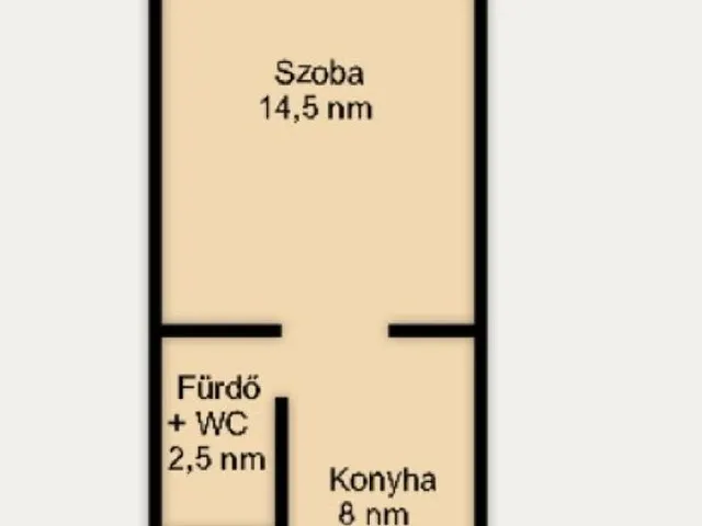 Eladó lakás Budapest VIII. kerület, Magdolnanegyed 25 nm